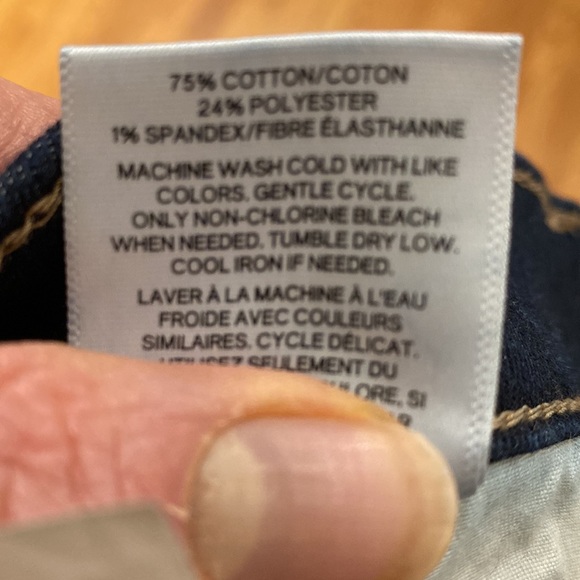 Express Mid Rise Stretch Legging Style Skinny Jeans - Picture 6 of 6